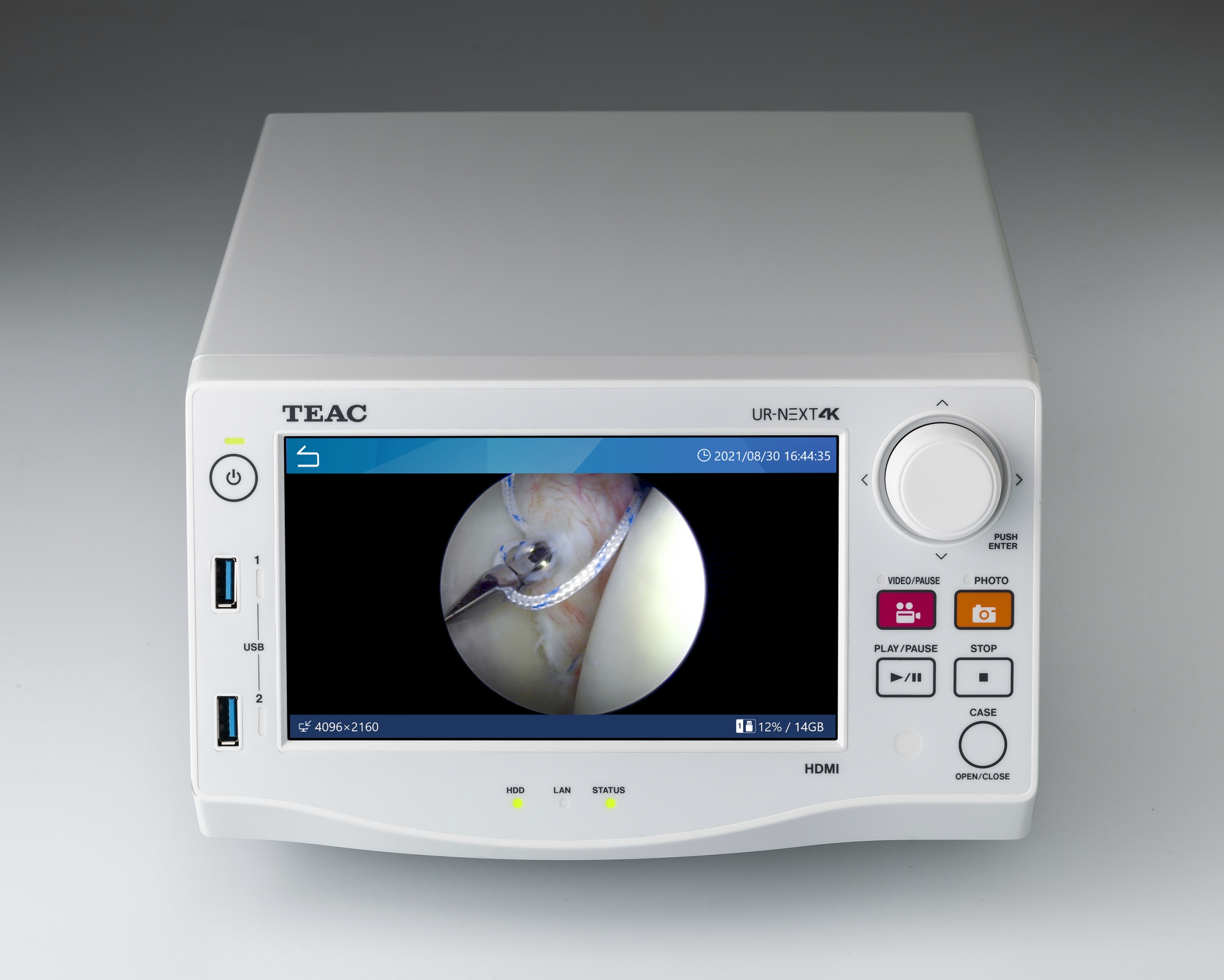 ティアック／内視鏡、手術用顕微鏡の4K映像を記録する4Kメディカルビデオレコーダー『UR-NEXT 4K』を発売